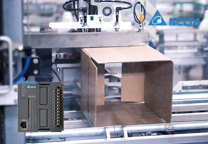 La solución de la máquina de Delta para fabricar cajas permite una fabricación más flexible de cajas de papel
