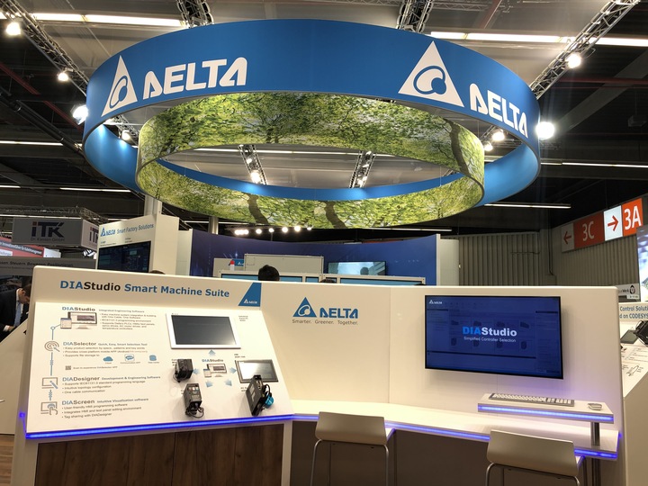 Delta Launched DIAStudio Smart Machine Suite at SPS 2019 in Nuremberg